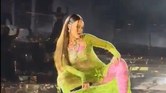 Rihanna performs first concert in eight years at billionaire's wedding in India