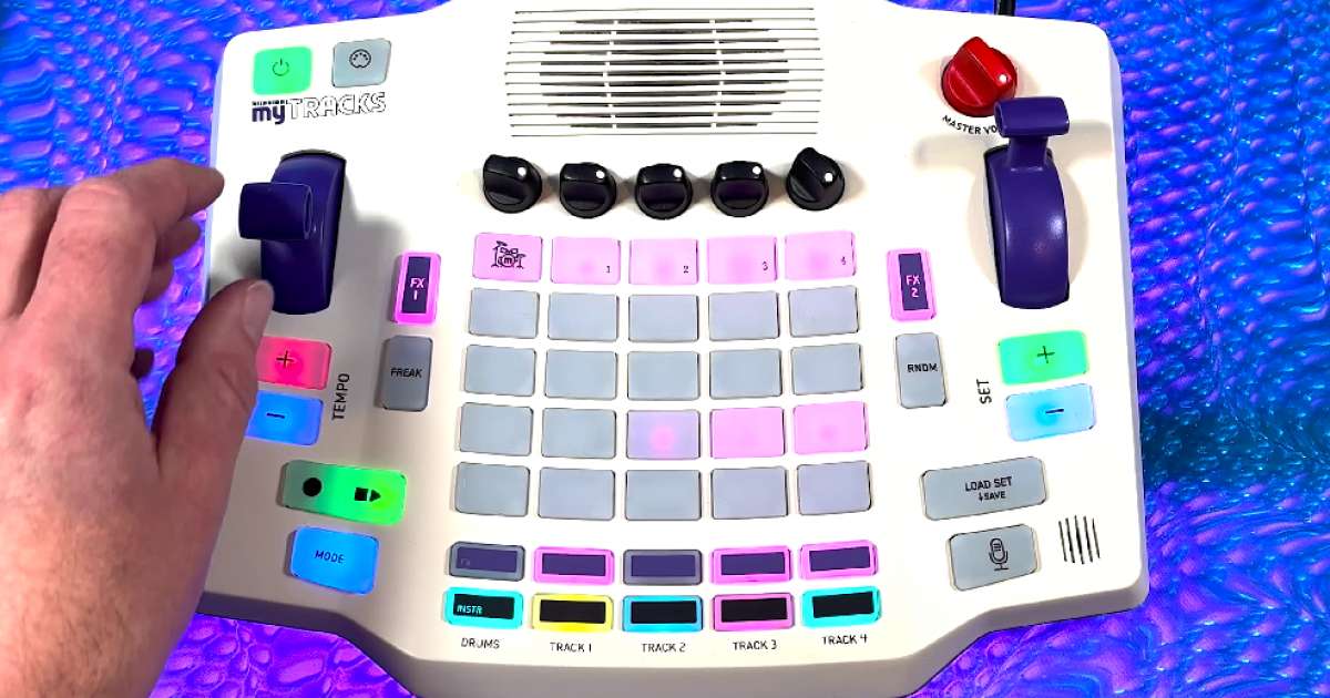 Blipblox unveils MPC-style sampler and synth for kids, myTRACKS