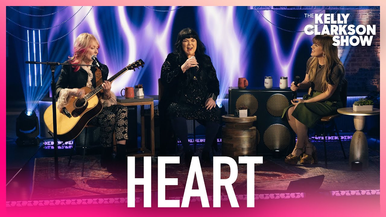 Kelly Clarkson Belts Out Some Heart Classics With Ann And Nancy Wilson For Her Birthday