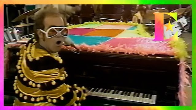 Watch Elton John's First Live Performance Of "The Bitch Is Back" From 50 Years Ago